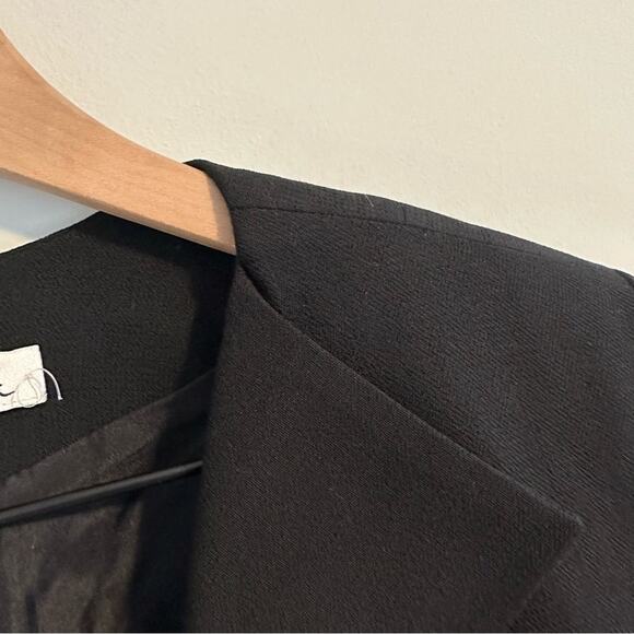 Oscar De La Renta Black Blazer Jacket Medium - Picture 10 of 14
